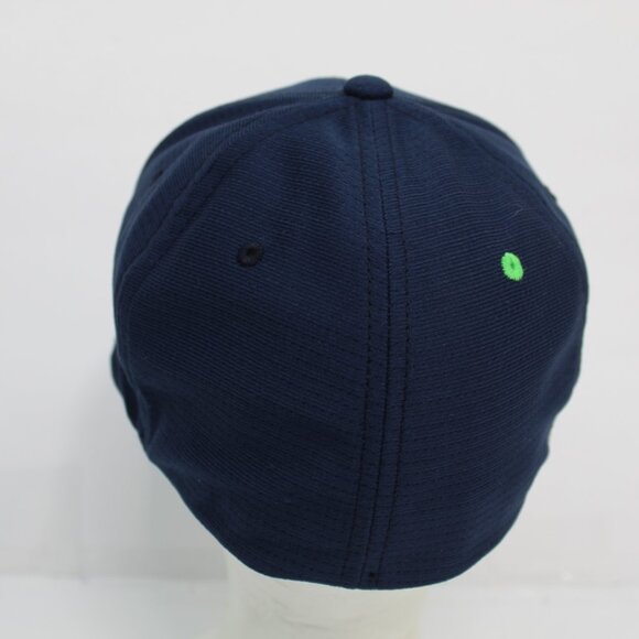 William Murray Golf Hat Cap Size S/M Flex Stretch Fitted Blue Plaid UV Golfer - Picture 4 of 8